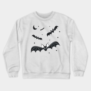 Halloween Bats Crewneck Sweatshirt